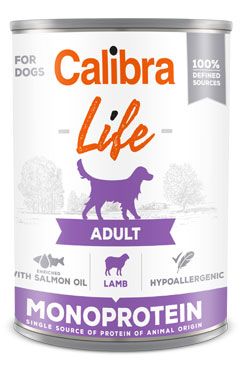 Calibra Dog Life konz. Adult Lamb 6x400g