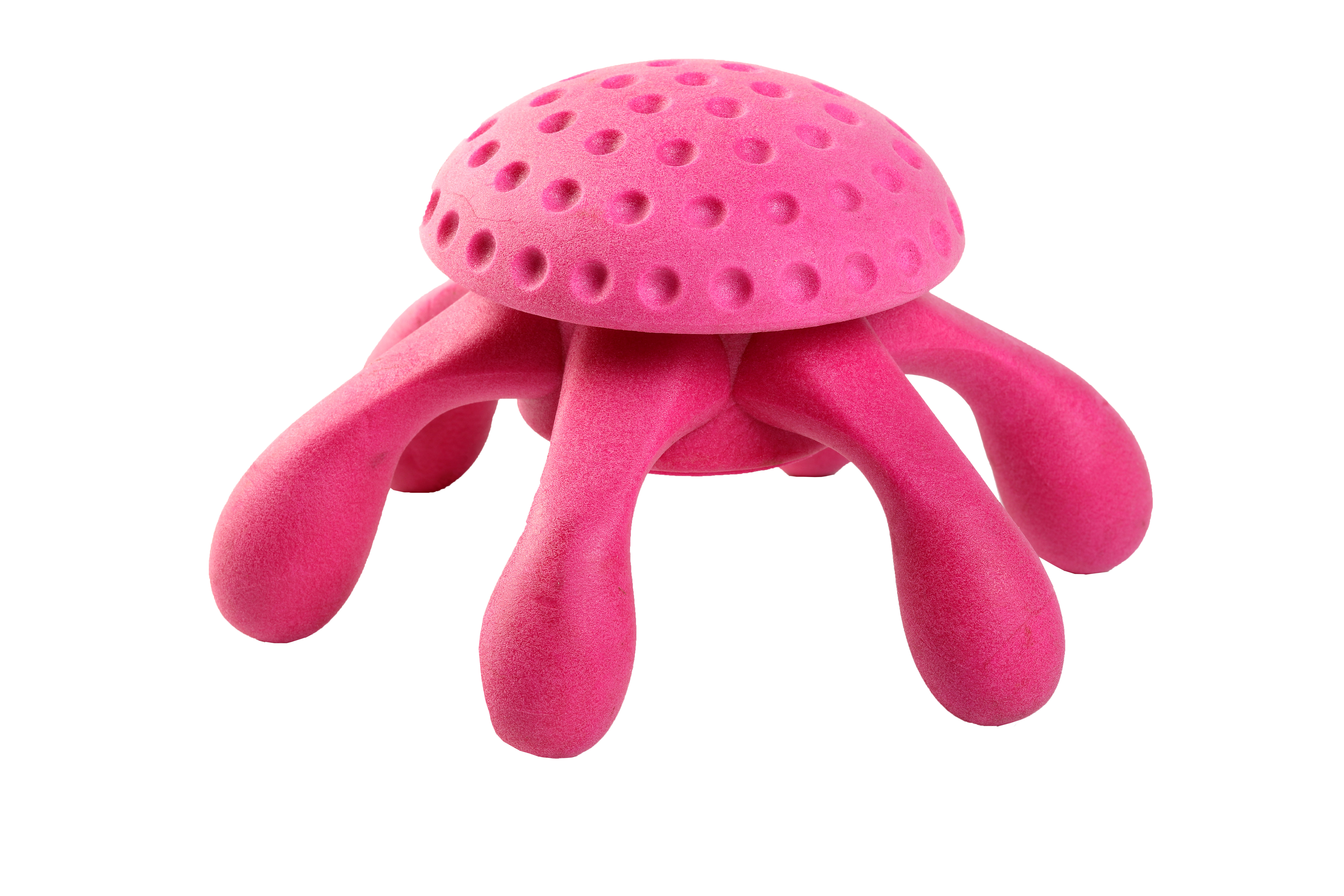 Hračka pes OCTOPUS MAXI plov. z TPR růžová