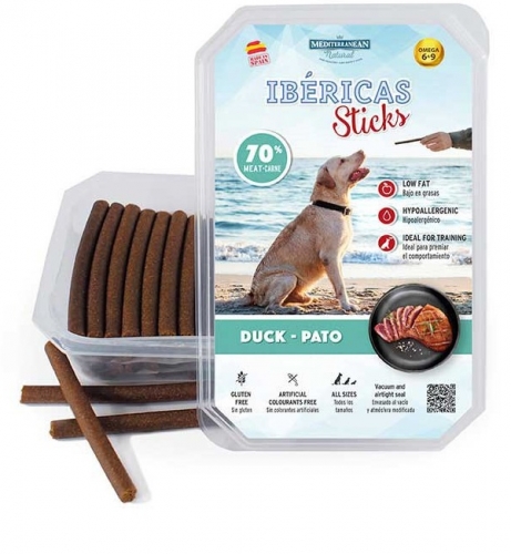 Ibéricas Sticks Dog Snack Duck (75 ks)