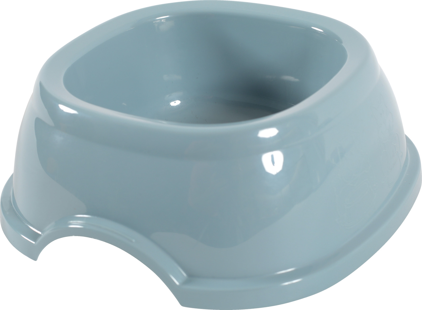 Miska plast protiskluz pes 0,6l modrá Zolux