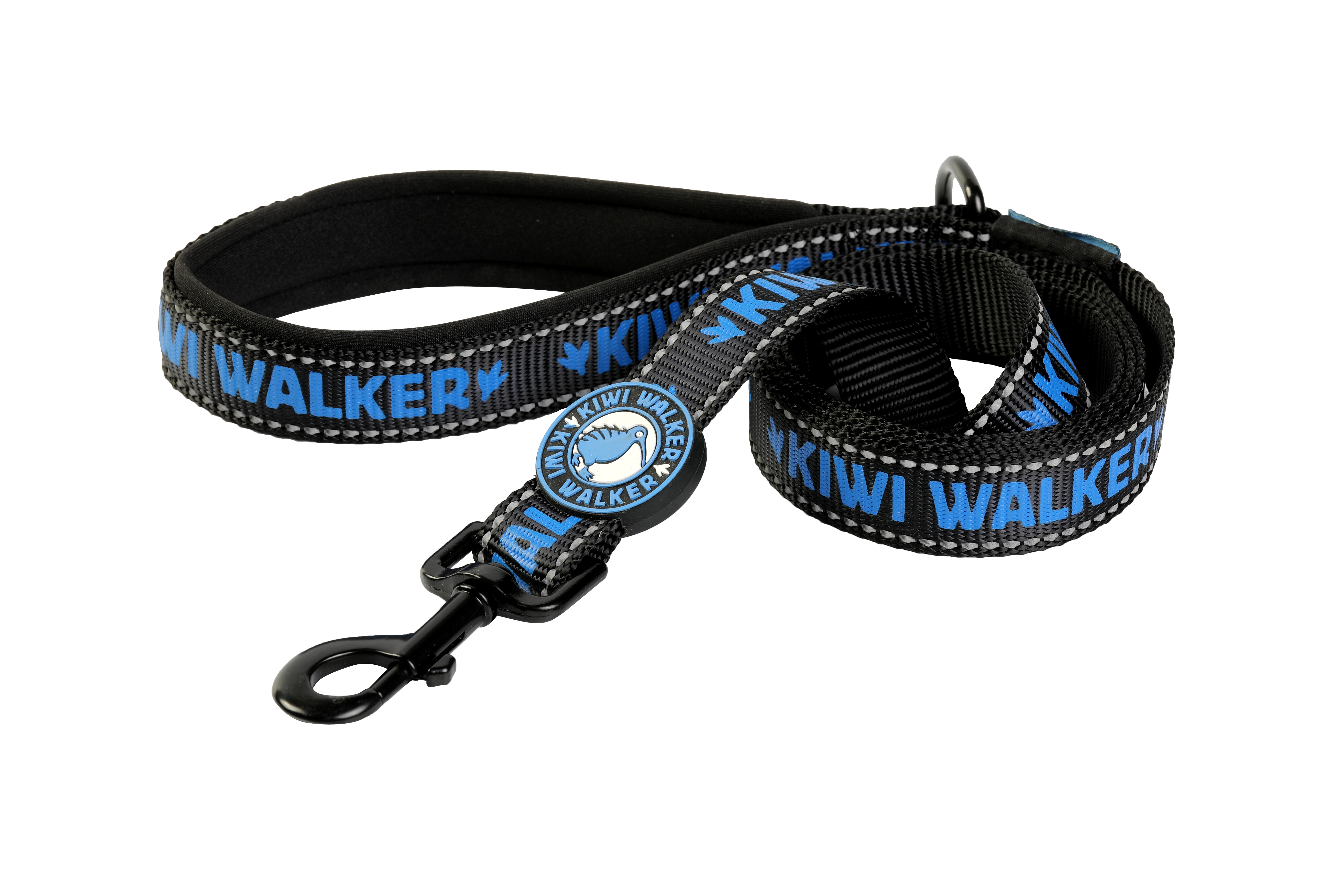 Vodítko nylon 150/2,5cm modrá Kiwi