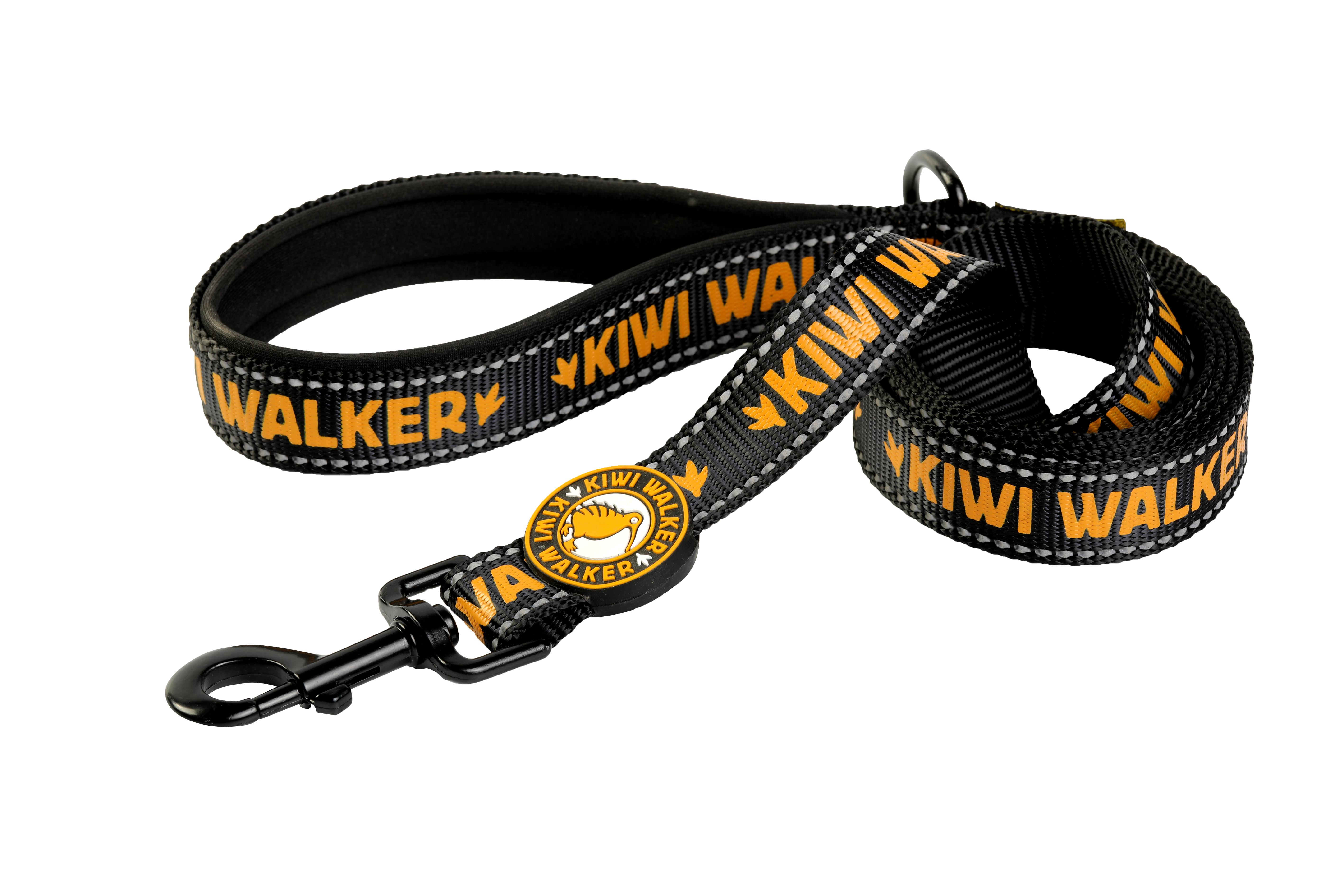 Vodítko nylon 150/2cm oranžová Kiwi