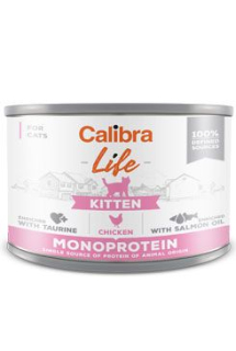 Calibra Cat Life konz. Kitten Chicken 6x200g