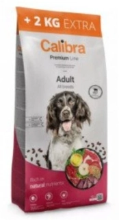 Calibra Dog Premium Line Adult Breef 12kg+2kg ZDARMA