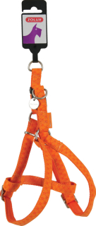 Postroj pes MAC LEATHER oranžová 15mm Zolux