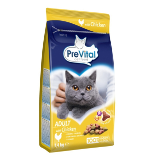 PreVital granule kočka Adult  kuře 1,4kg
