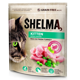 SHELMA Cat Kitten Freshmeat Turkey GF 750g
