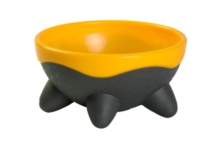 Miska plast pes UFO 750ml oranžová