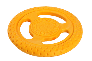 Hračka pes FRISBEE MAXI plov. z TPR oranžová