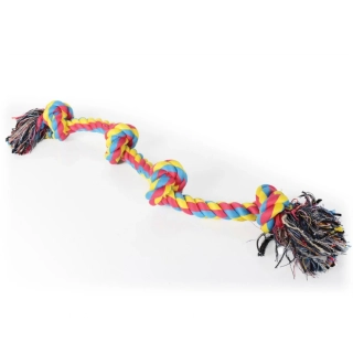 Bavlněná činka 4 uzle 58cm